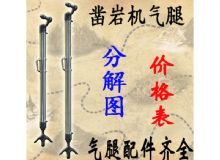 點(diǎn)擊查看詳細(xì)信息<br>標(biāo)題：氣腿式鑿巖機(jī)氣腿分解圖 氣腿配件 支腿配件 FT160系列氣腿配 閱讀次數(shù)：420